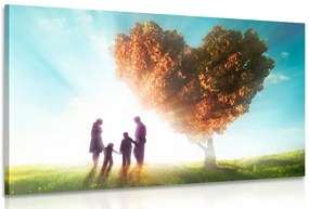 Quadro su tela – In atmosfera familiare