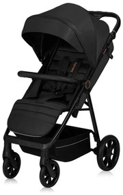 Lionelo - Passeggino sportivo MIRA Nero Onice