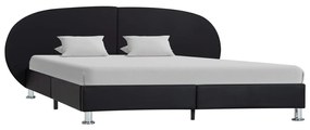Giroletto Nero İn Similpelle 180x200 Cm /