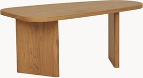 Tavolino da salotto dalla forma organica effetto legno Melo