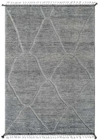 Tappeto 250 x 180 Nero (Pakistan) Annodato A Mano