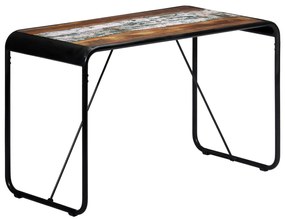 Tavolo da Pranzo 118x60x76 cm in Legno Massello di Recupero