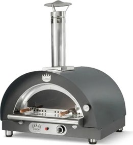 Forno A Gas Per Pizze GPL Metano In Acciaio 60x80 Cm Pulcinella Clementi