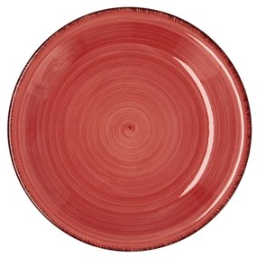 Piatto da Dolce Quid Vita Ceramica Rosso (19 cm) (12 Unità)