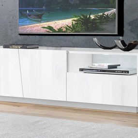 Mobile per TV Vega L 150 x H 46 x P 43 cm bianco