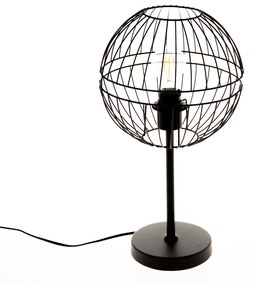 Lampada da tavolo moderna nera - Sphaera