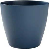 Vaso da Interno e Esterno 30x30x27 cm in Plastica Bayon 30 Blu