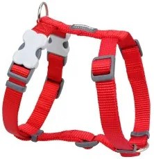 Imbracatura per Cani Red Dingo Liscio 25-39 cm Rosso