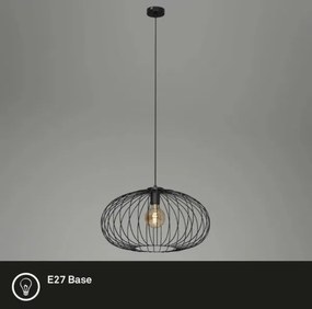 Briloner 4023-015 - Lampadario a sospensione con filo KAGO 1xE27/60W/230V