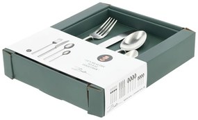 Posate color argento opaco in acciaio 16 pz – Bitz