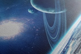 Stampa su tela – Pianeta nello spazio