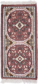 Agra Tappeto orientale 30 x 60 (Indian) Annodato A Mano