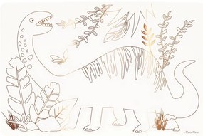 Tovagliette di carta in set da 8 pezzi 28x42,5 cm Dinosaurs - Meri Meri