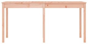 Tavolo da Giardino 159,5x82,5x76cm in Legno Massello di Douglas