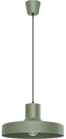 Sollux SL.1705 - Lampadario a sospensione con filo BILO 1xE27/15W/230V diametro 35 cm verde
