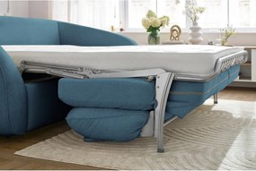 Divano blu allungabile 235 cm Cezanne – Bobochic Paris