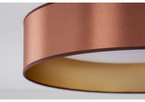 Duolla - Plafoniera LED ROLLER LED/24W/230V diametro 45 cm rame/oro