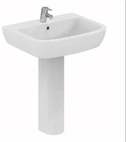 Lavabo a parete con colonna 68 x 52 cm Ideal Standard serie 21