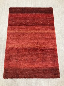 Loribaft Tappeto 100x150 Rosso (Iran) Annodato A Mano