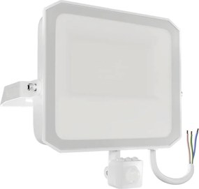 Faro LED 100W IP65 Bianco con Sensore di Movimento e OSRAM chip LED Colore Bianco Naturale 4.000K