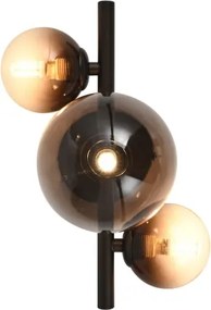 Brilagi - Applique LED MILLA 3xG9/3W/230V marrone/marrone fumé