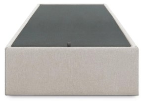 Kave Home - Base letto con contenitore Matters 90 x 190 cm beige