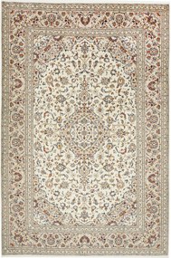 Kashan Tappeto 200 x 310 Beige (Iran) Annodato A Mano