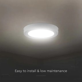Plafoniera LED LED/6W/230V 6500K diametro 12 cm bianco
