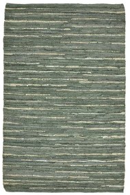 Tappeto Pahoa geometrico in juta grigio, L 200 x L 140 cm