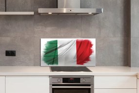 Rivestimento parete cucina Bandiera dell'Italia 100x50 cm