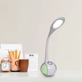 LED RGBW Lampada da tavolo touch dimmerabile COSMOS LED/6,5W/230V bianco