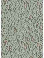 Josephine Munsey Carta da parati Coral - Osney Blue