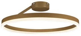 Lampadario a plafone LED dimmerabile LED/40W/230V 3000-6500K oro + telecomando