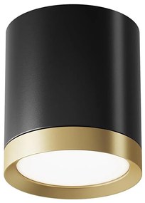 Maytoni C086CM-GX53-MRD-BG - Faretto HOOP 1xGX53/15W/230V nero/oro