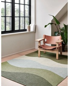 Passatoia da interno/esterno verde 70x200 cm Urvi Woods – Pappelina