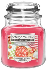 Sugared Strowberries, candela in giara piccola Yankee Candle