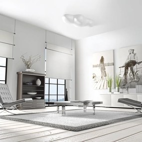 Plafoniera moderno Eos bianco IP20, 6XE27