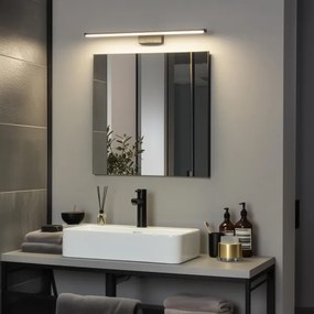 Brilagi - VESTRA LED Specchio da bagno con luce 12W/230V 60 cm IP44 Nero