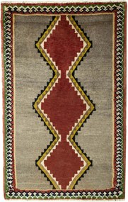 Shiraz Tappeto persiano 80x120 Beige (Iran) Annodato A Mano