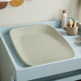 Nattou - Tappetino per il cambio SOFTY 50x70 cm verde