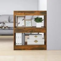 Libreria/Divisorio Rovere Fumo 60x30x72 cm 813599