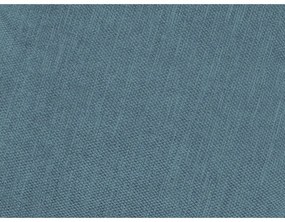 Divano angolare blu allungabile e con contenitore (penisola a sinistra/a L) con rivestimento in ciniglia Fuji – Bobochic Paris