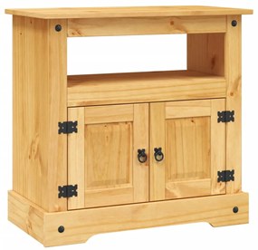 Mobile porta tv legno pino messicano corona range 80x43x78 cm