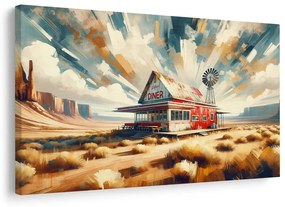 Quadro su tela – Diner solitario