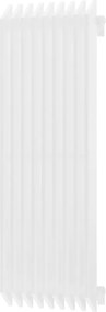 Mexen Aurora radiatore decorativo 1200 x 450 mm, 917 W, bianco - W212-1200-450-00-20