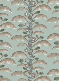 Josephine Munsey Tapete Palm Stripe - Radmoor Blue