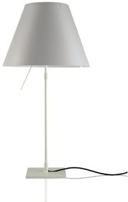 Costanza Lampada da Tavolo con Dimmer Alu/Mystic Bianco - Luceplan