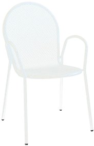 MARIS - poltrona da giardino impilabile in ferro