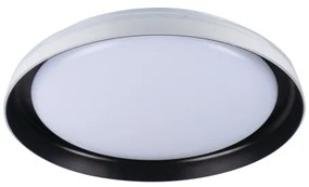 Kanlux 37319 - Plafoniera LED NIFU LED/17,8W/230V diametro 43 cm bianco/nero
