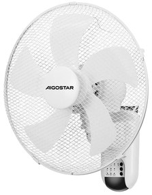 Aigostar -  Ventilatore da parete 45W/230V bianco + +TC